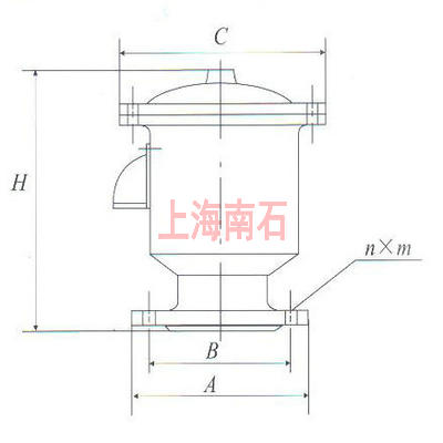 铝合金全天候呼吸阀结构图