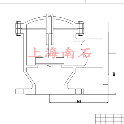 单呼阀结构示意图