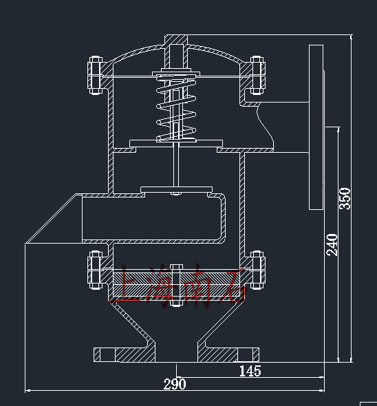 弹簧式阻火呼吸阀结构图